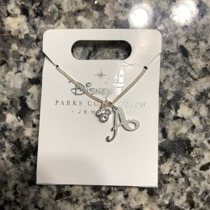Letter “A” Disney Necklace